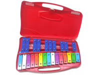 Alysée MT25-C-RD Metalofone Cromático 25 Note Rosso Alysée MT25-C-RD Metalofone Cromático 25 Note Rosso